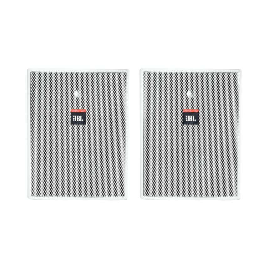 JBL Control 25AV-WH 5.25" 2-Way 200W Shielded Indoor/Outdoor Loudspeaker (Pair, White) — Being Shipped