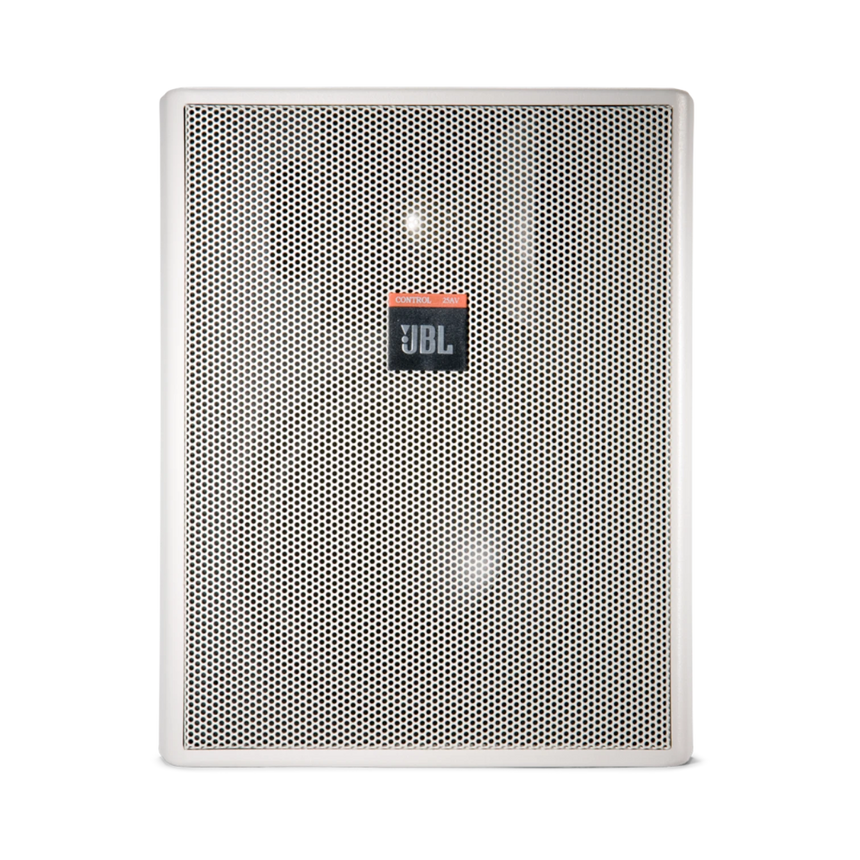 JBL Control 25AV-WH 5.25" 2-Way 200W Shielded Indoor/Outdoor Loudspeaker (Pair, White) — Being Shipped