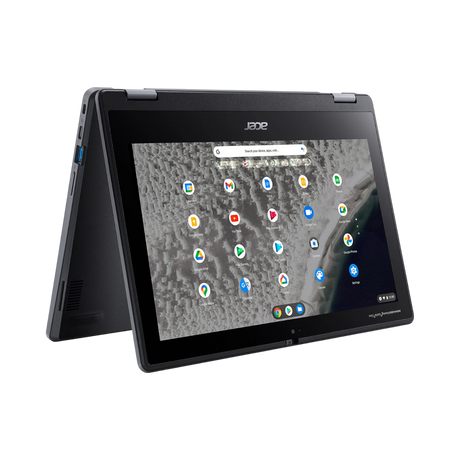 Acer Chromebook Spin 511 11.6" 2-in-1 Multi-Touch Laptop, Intel N4500, 4GB RAM, 32GB eMMC (Shale Black) — Being Shipped