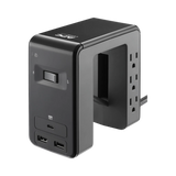 APC Essential SurgeArrest 6-Outlet Surge Protector with USB Type-A & C Ports (120V, Black) — Being Shipped