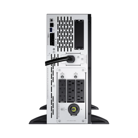 APC Smart-UPS X, Line Interactive, 3kVA, Rack/tower 4U, 100V-127V, 6x 5-15R+3x 5-20R+1x L5-30R NEMA, SmartSlot, Extended runtime, Short depth, TAA — Being Shipped