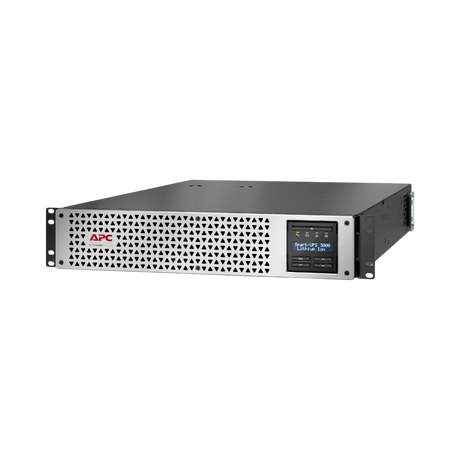 APC Smart-UPS, Line Interactive, 3kVA, Lithium-ion, Rackmount 2U, 120V, 2x NEMA 5-20R+6x NEMA 5-15R outlets, SmartConnect Port+Network Card, AVR, LCD — Being Shipped
