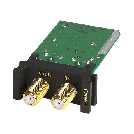 APC Replaceable, Rackmount, 1U, Single Line, CableTV Surge Protection Module — Being Shipped
