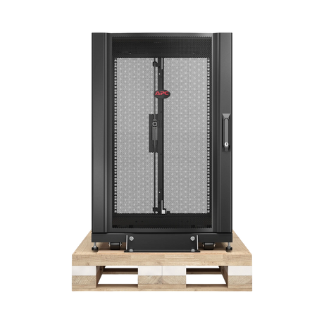 APC NetShelter SX, Server Rack Enclosure, 18U, Shock Packaging, Black, 925H x 600W x 900D mm — Being Shipped