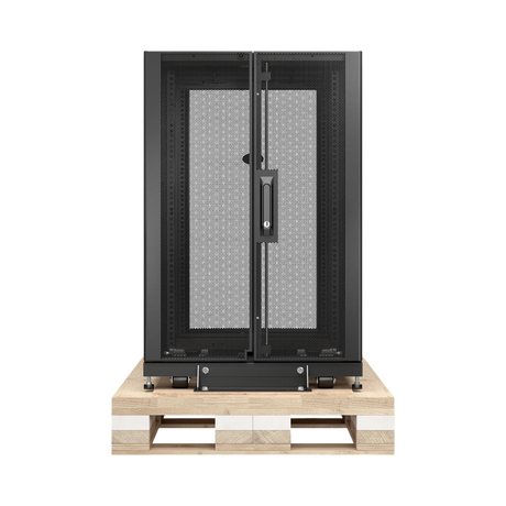 APC NetShelter SX, Server Rack Enclosure, 18U, Shock Packaging, Black, 925H x 600W x 900D mm — Being Shipped