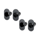 APC NetShelter Cable Management, Vertical Cable Manager, Spools for Vertical Fiber Organizer, Set of 4, Black, 64 x 119 x 103 mm — Being Shipped