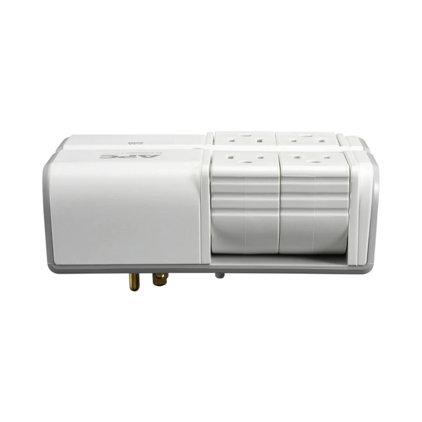 APC Essential SurgeArrest Rotating 4-Outlet Wall Tap with USB Charger (White) — Being Shipped