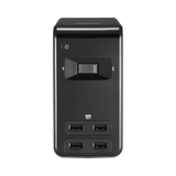 APC SurgeArrest Essential Multi-Use 6 Outlet with 4 Port 4.8A USB Charger 120V — Being Shipped