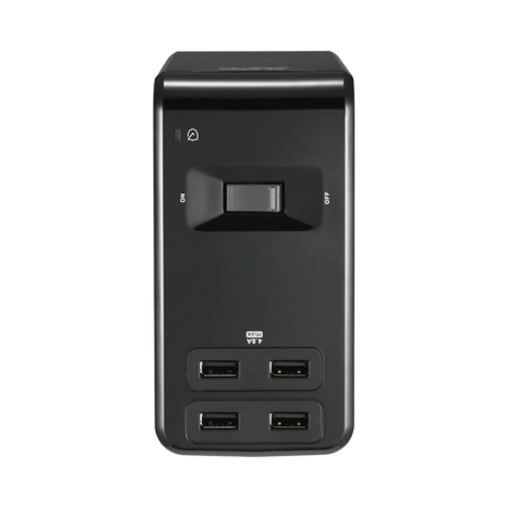 APC SurgeArrest Essential Multi-Use 6 Outlet with 4 Port 4.8A USB Charger 120V — Being Shipped