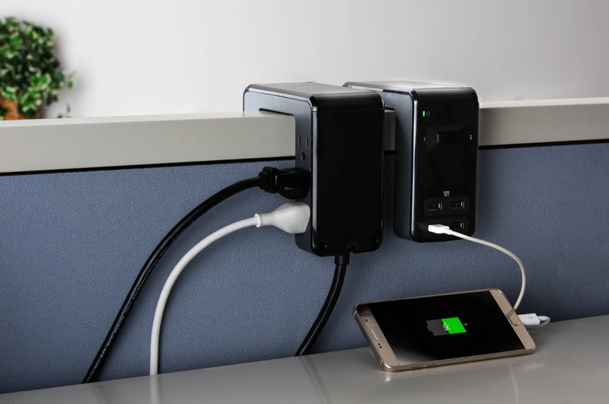 APC SurgeArrest Essential Multi-Use 6 Outlet with 4 Port 4.8A USB Charger 120V — Being Shipped