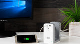 APC Essential SurgeArrest 6-Outlet Surge Protector with USB Type-A & C Ports (120V, White) — Being Shipped