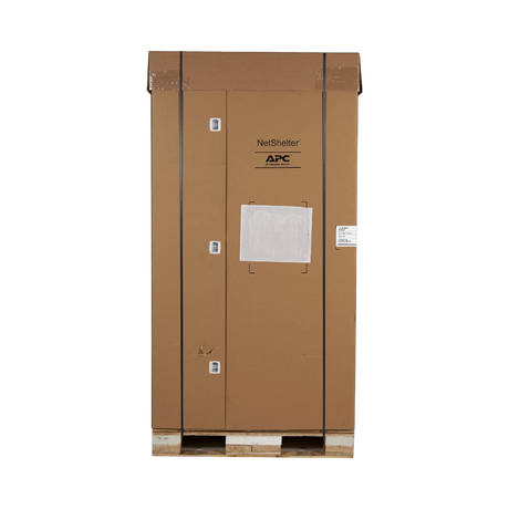 APC NetShelter SX, Server Rack Enclosure, 48U, Shock Packaging, 2000 lbs, Black, 2258H x 600W x 1200D mm [TAA] — Being Shipped