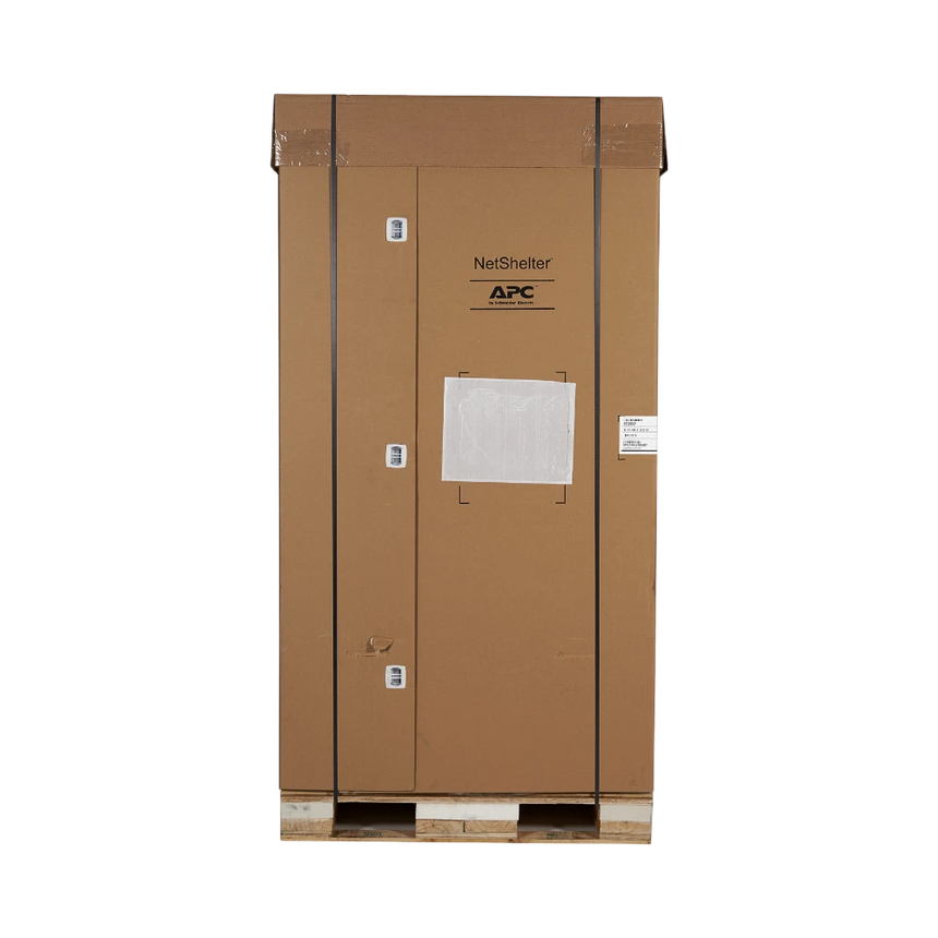 APC NetShelter SX, Server Rack Enclosure, 48U, Shock Packaging, 2000 lbs, Black, 2258H x 600W x 1200D mm [TAA] — Being Shipped