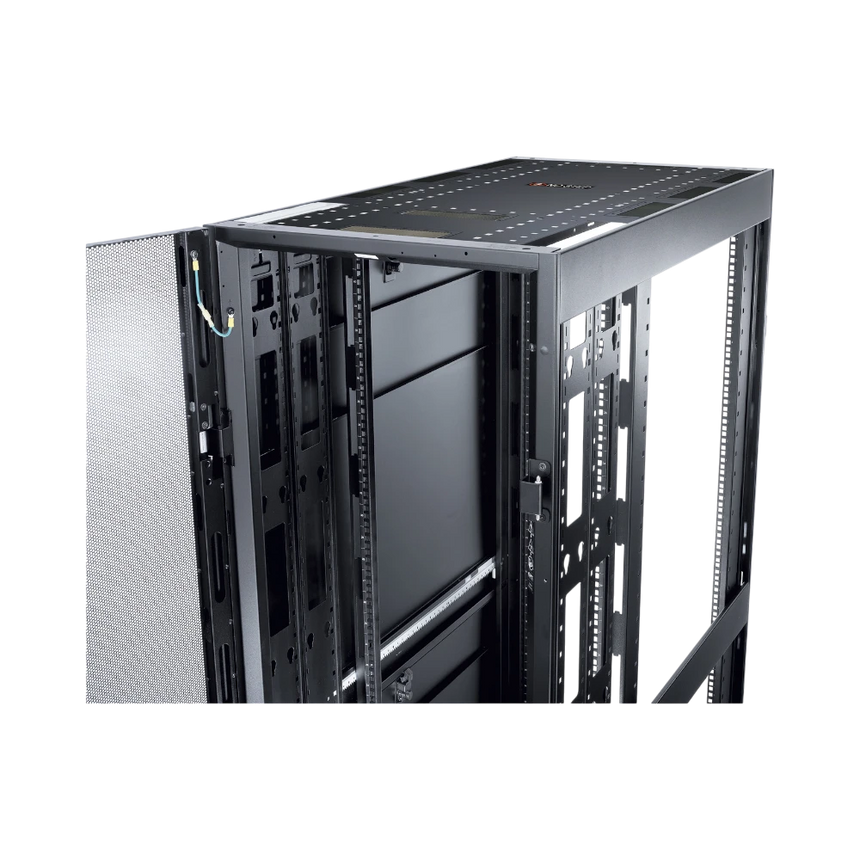 APC NetShelter SX, Server Rack Enclosure, 48U, Shock Packaging, 2000 lbs, Black, 2258H x 600W x 1200D mm [TAA] — Being Shipped