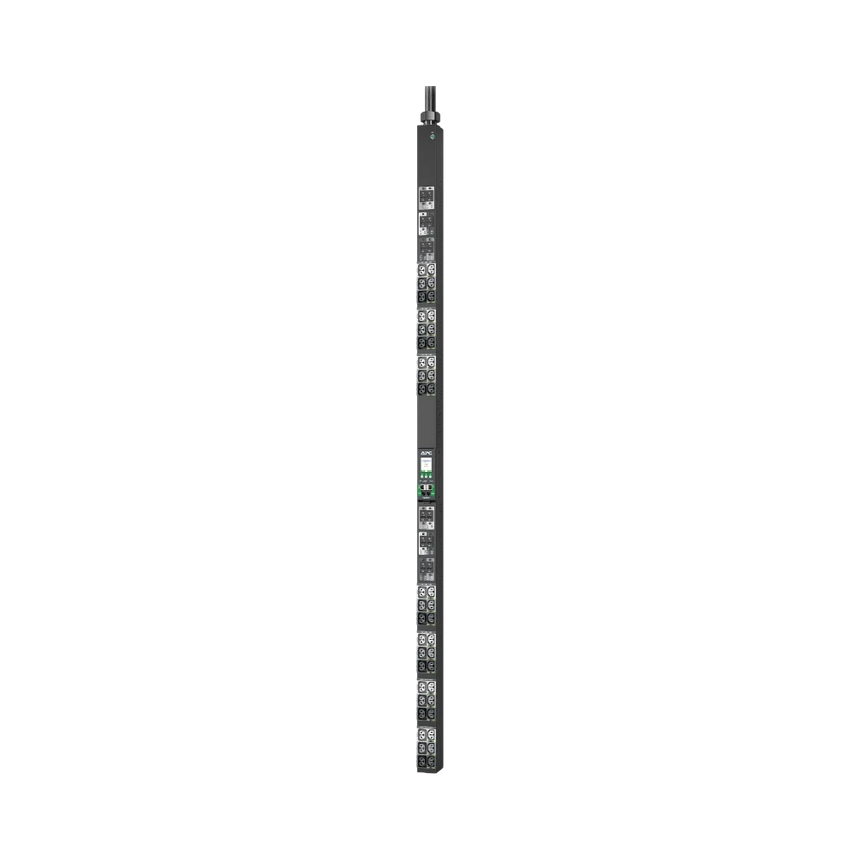 APC NetShelter Rack PDU Advanced, Metered, 3Phase, 43.5kW 400V 63A or 34.6kW 415V 60A, 42 Outlets, IEC309 — Being Shipped