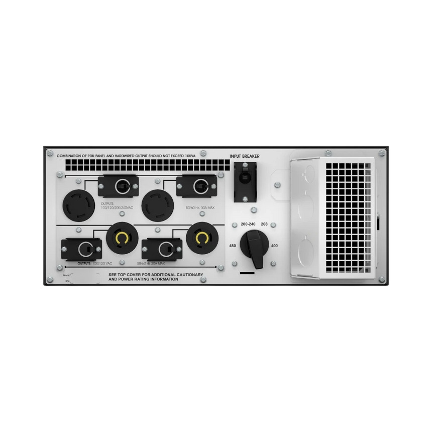 APC Smart-UPS SRT Step-Down Transformer, 10kVA, rackmount, 4U, 2x NEMA L5-20R & 2x NEMA L14-30R outlets — Being Shipped
