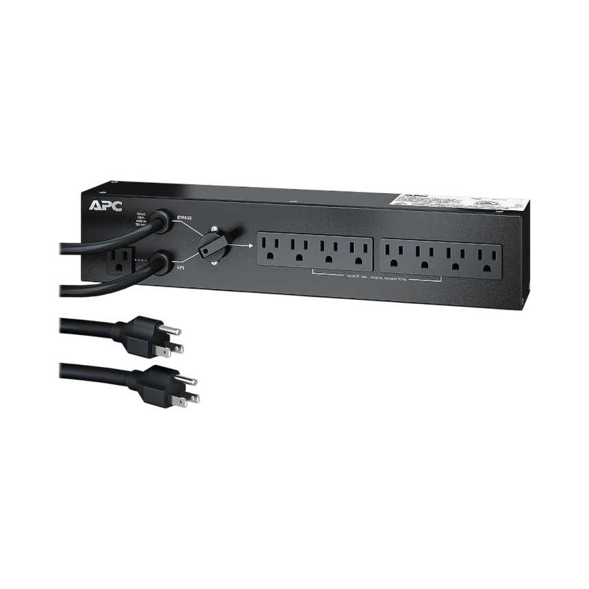 APC Service Bypass PDU, 120V 15AMP With (8) NEMA 5-15R — Being Shipped
