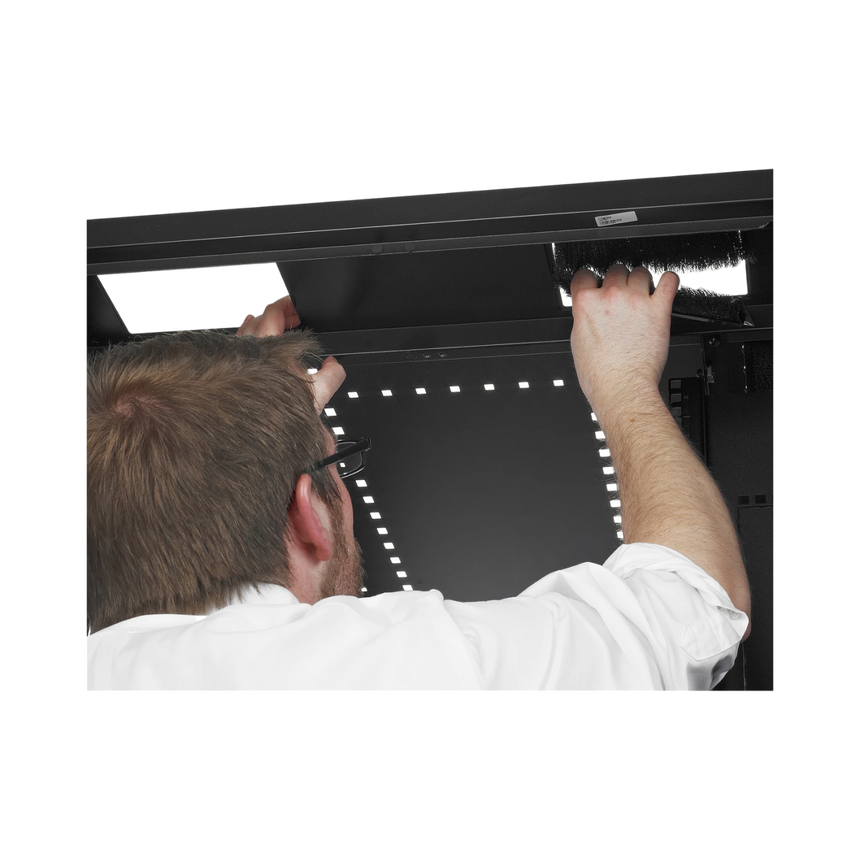 APC NetShelter SV 42U 600mm Wide x 1200mm Deep Enclosure with Sides Black — Being Shipped