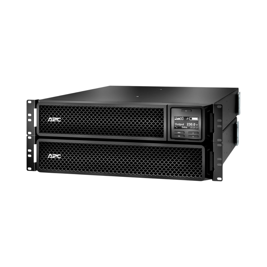 APC Smart-UPS On-Line, 3kVA, Rackmount 2U, 230V, 8x C13+2x C19 IEC outlets, SmartSlot, Extended runtime, W/ rail kit — Being Shipped