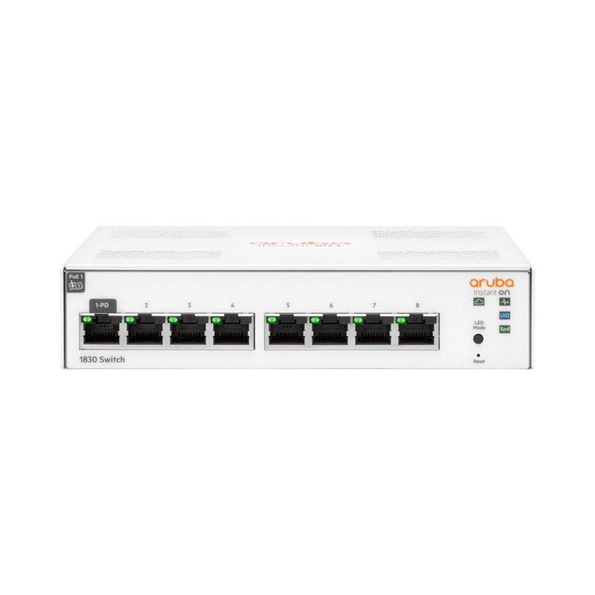 Aruba Networking Instant On 1830 JL810A 8-Port Gigabit Managed Network Switch — Being Shipped