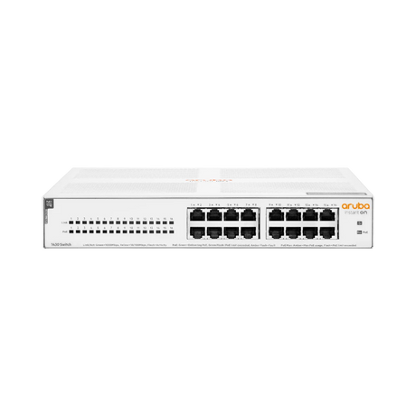 Aruba Networking Instant On 1430 16-Port PoE Unmanaged Switch — Being Shipped