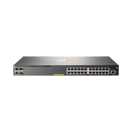 Aruba 2930F 24-Port Gigabit PoE+ Compliant Managed Network Switch — Being Shipped