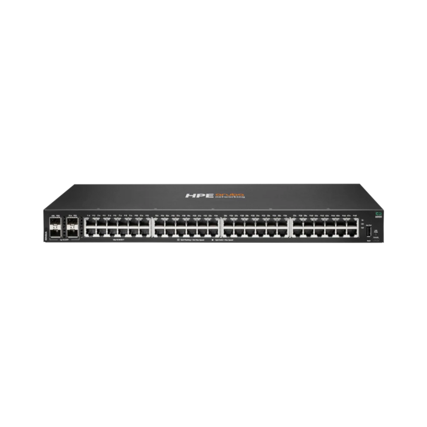 Aruba Networking CX 6000 48G 48-Port Gigabit Managed Network Switch with SFP — Being Shipped