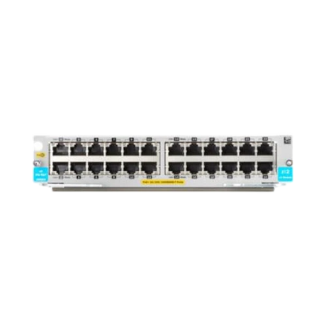 Aruba Networking 24-port 10/100/1000BASE-T PoE+ MACsec v3 zl2 Module — Being Shipped