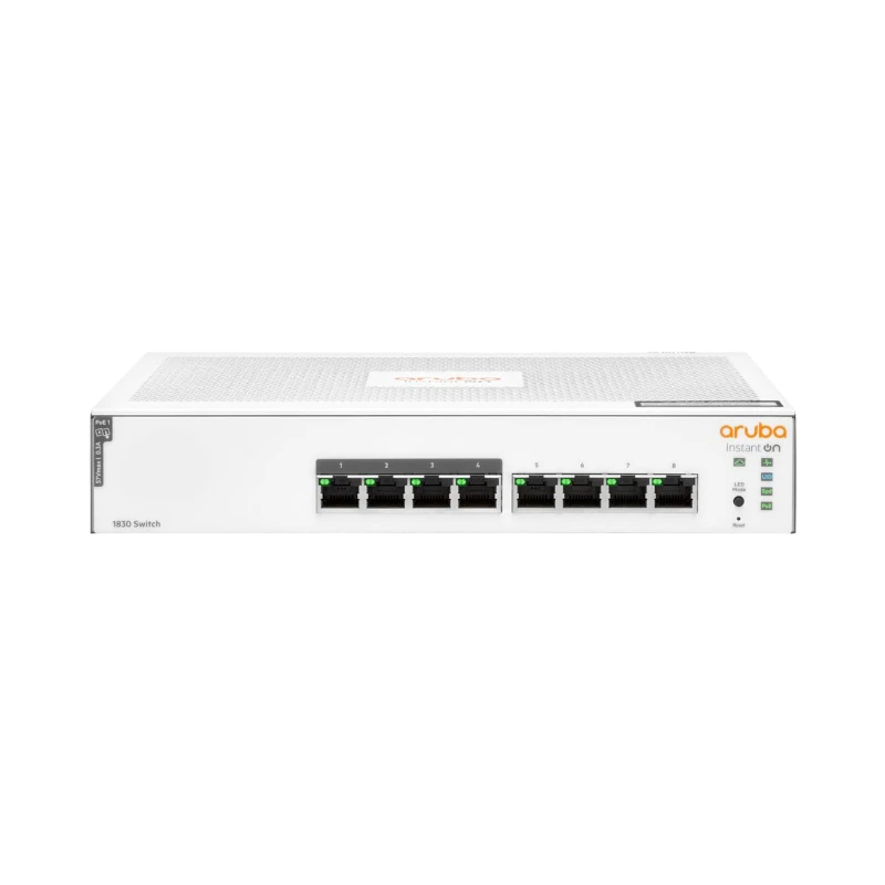 Aruba Networking Instant On 1830 JL811A 8-Port Gigabit PoE+ Compliant Managed Network Switch — Being Shipped