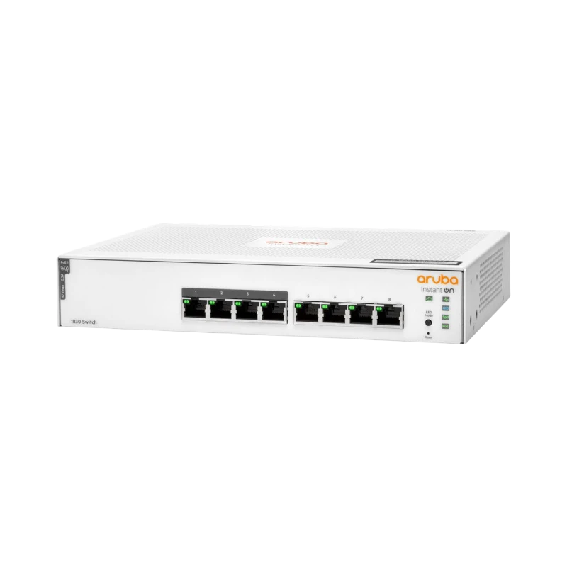 Aruba Networking Instant On 1830 JL811A 8-Port Gigabit PoE+ Compliant Managed Network Switch — Being Shipped
