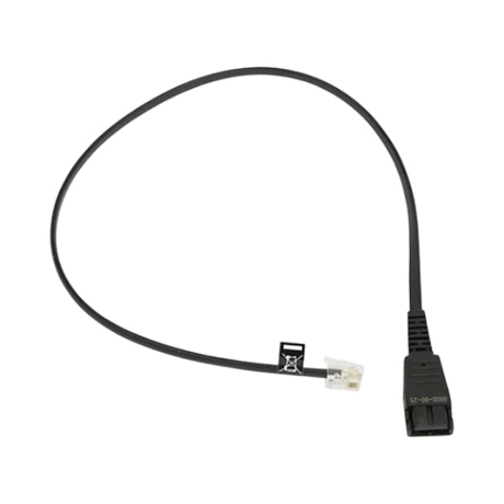 Jabra Link 180 Quick Disconnect (QD) Straight Bottom Cord — Being Shipped