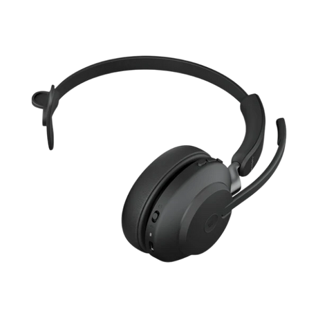 Jabra Evolve2 65 Mono Wireless On-Ear Headset (Unified Communication, USB Type-C, Black) — Being Shipped