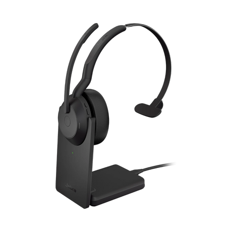 Jabra Evolve2 55 Link380a USB-A Mono Wireless Headset with Stand (North America) — Being Shipped