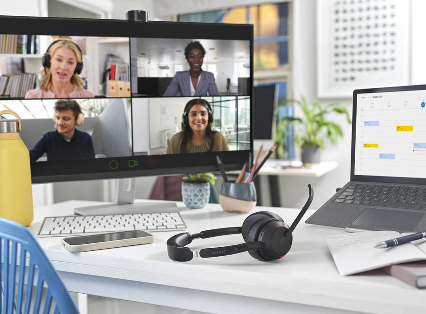 Jabra Evolve2 55 Link380a USB-A Mono Wireless Headset with Stand (North America) — Being Shipped