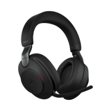 Jabra Evolve2 85 Noise-Canceling Wireless Over-Ear Headset with Stand (Microsoft Teams, USB Type-A, Black) — Being Shipped