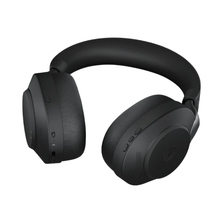 Jabra Evolve2 85 Noise-Canceling Wireless Over-Ear Headset with Stand (Microsoft Teams, USB Type-A, Black) — Being Shipped