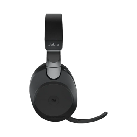 Jabra Evolve2 85 Noise-Canceling Wireless Over-Ear Headset with Stand (Microsoft Teams, USB Type-A, Black) — Being Shipped