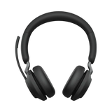 Jabra Evolve2 65 Stereo Wireless On-Ear Headset with Stand (Unified Communication, USB Type-A, Black) — Being Shipped