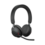 Jabra Evolve2 65 Stereo Wireless On-Ear Headset with Stand (Unified Communication, USB Type-A, Black) — Being Shipped