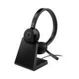 Jabra Evolve 65 TE UC Stereo Headset with Charging Stand — Being Shipped