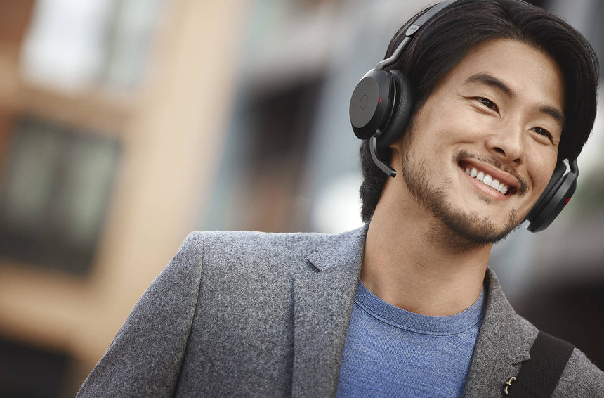 Jabra Evolve2 75 MS Wireless Noise-Canceling Headset (Black) — Being Shipped