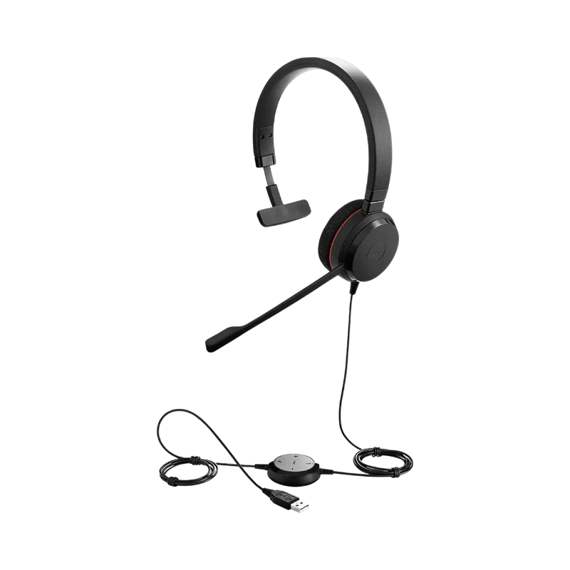 Jabra EVOLVE 20 UC Stereo Headset (Leatherette) — Being Shipped