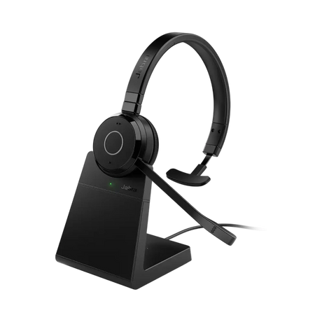 Jabra Evolve 65 TE USB-A MS Mono Wireless Headset with Stand — Being Shipped