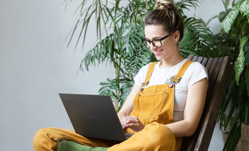 ASUS Chromebook CM14 Flip 14" Notebook, MediaTek Kompanio 520m, 8GB RAM, 64GB eMMC — Being Shipped