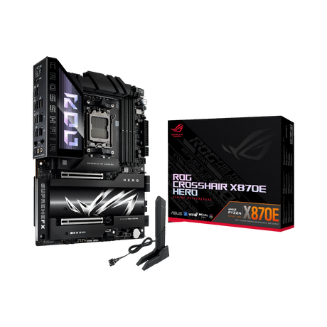 ASUS ROG Crosshair X870E Hero AM5 ATX Motherboard — Being Shipped