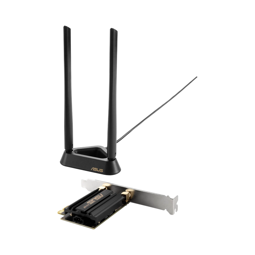 ASUS PCE-AXE59BT Wi-Fi 6E PCIe Adapter with Magnetic Base — Being Shipped