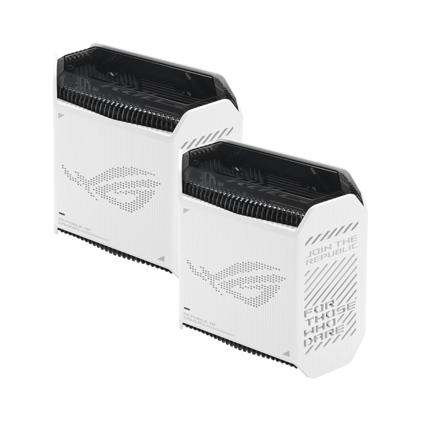ASUS ROG Rapture GT6 AX10000 Wireless Tri-Band Gigabit Mesh Wi-Fi System (2-Pack, Moonlight White) — Being Shipped