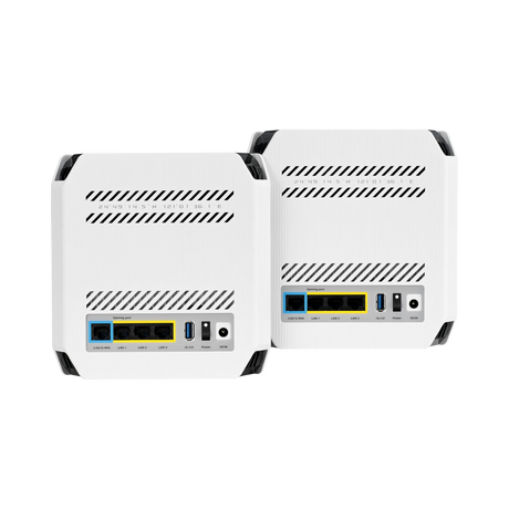 ASUS ROG Rapture GT6 AX10000 Wireless Tri-Band Gigabit Mesh Wi-Fi System (2-Pack, Moonlight White) — Being Shipped