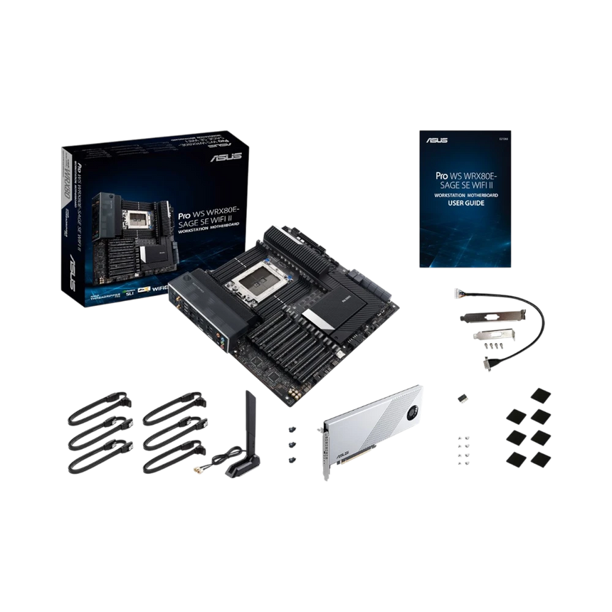 ASUS Pro WS WRX80E-SAGE SE WIFI II sWRX8 E-ATX Motherboard — Being Shipped