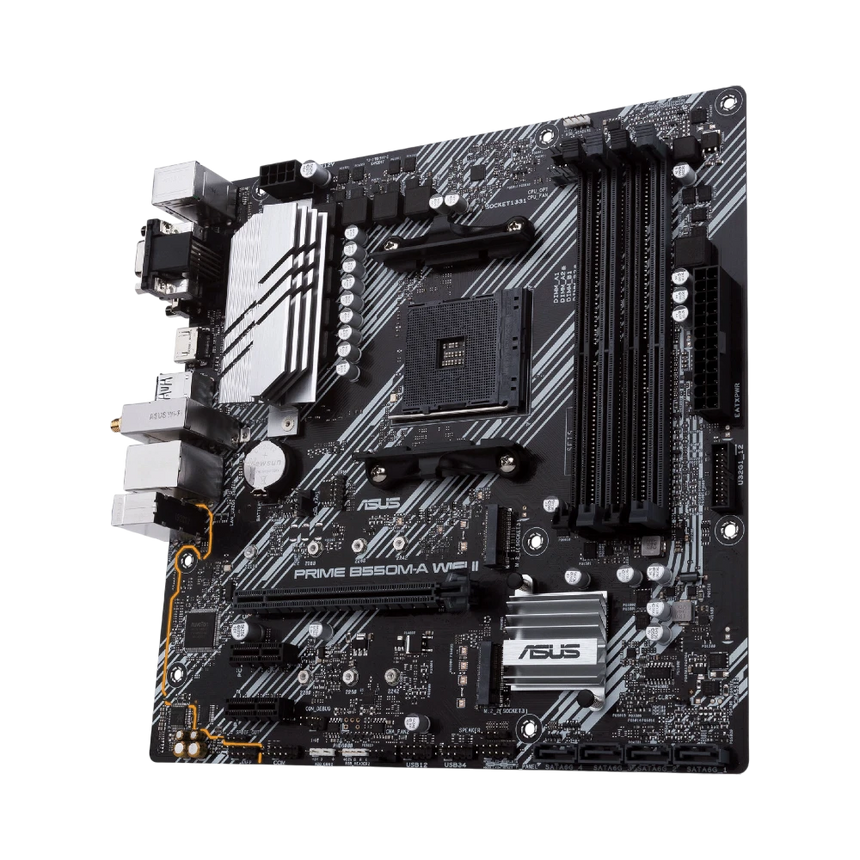 ASUS PRIME B550M-A WIFI II Micro-ATX DDR4 Motherboard — Being Shipped